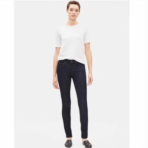 Eileen Fisher Denim - Classic Dark Wash Organic Cotton Skinny Jean
